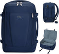 ECOHUB Mochila de viaje para artículos personales con 13 bolsillos, bolsas de transporte para aviones, Azul, Negocios