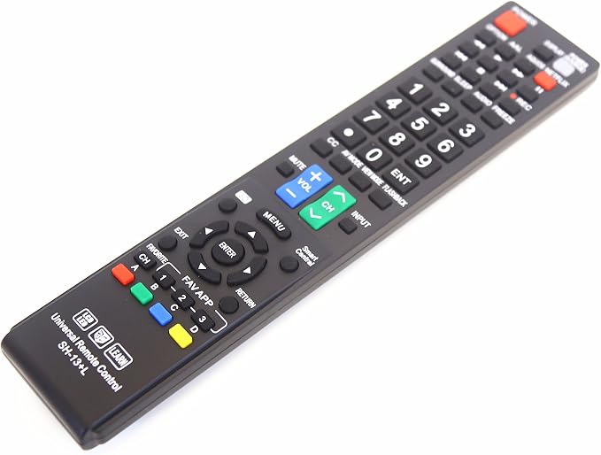 Control Remoto Universal Sharp GB004WJSA para Televisores y Smart TV Sharp