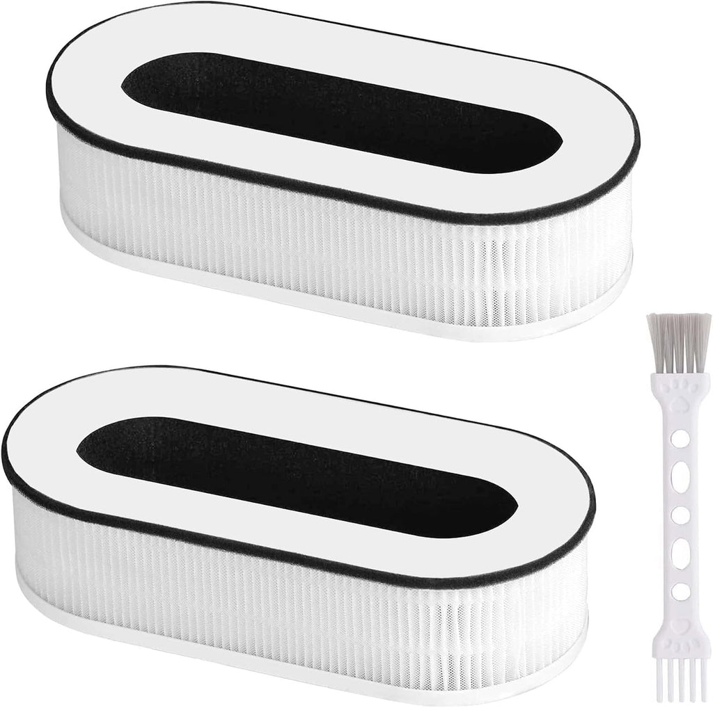 Filtro de repuesto RP-AP068, compatible con los filtros RENPHO RP-AP068, RP-AP068W, RP-AP068B y RP-AP068-F2, filtros True Filters 3 en 1 de alta eficiencia (paquete de 2).