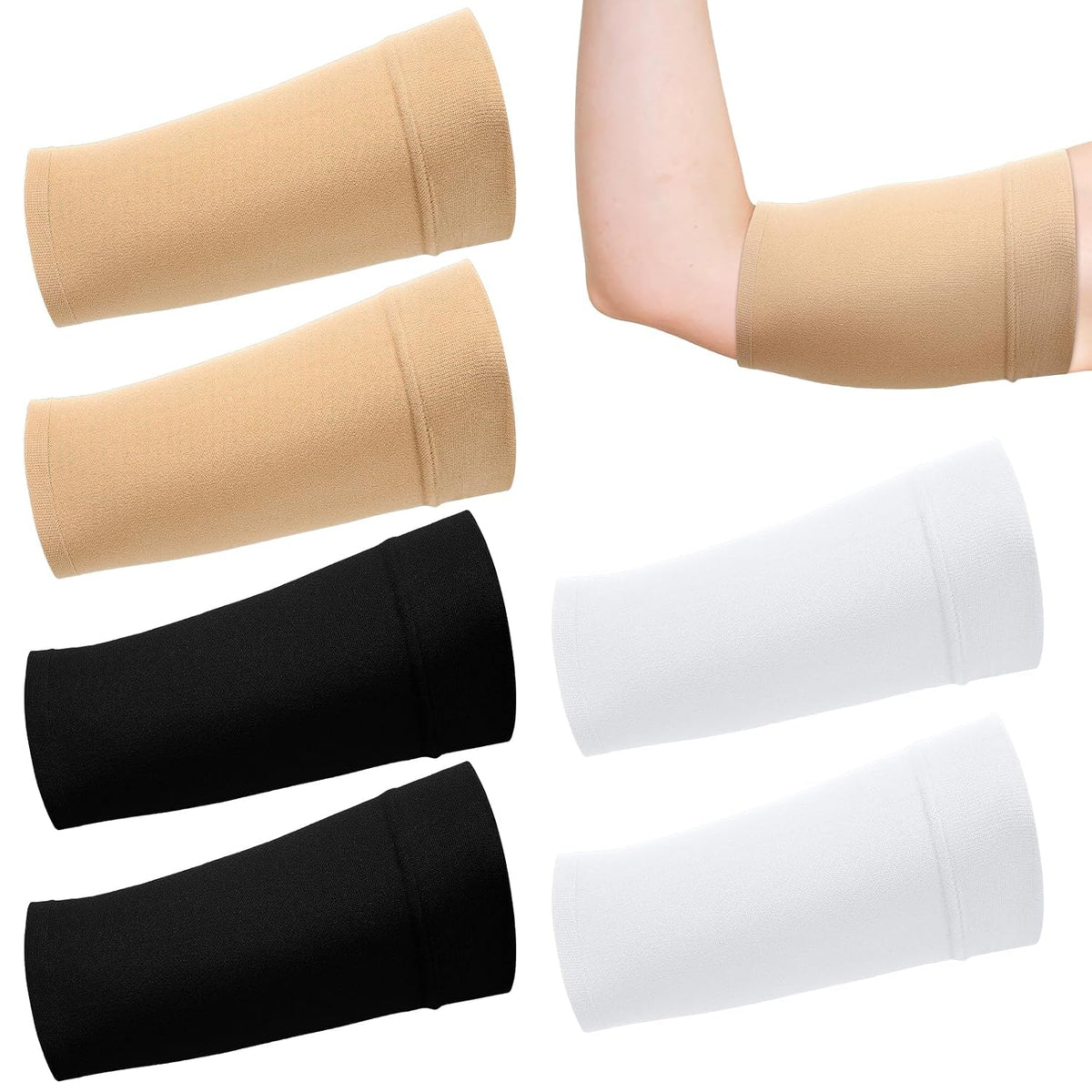 Fundas para Catéter PICC Vinsatin x6 | Transpirables, Talla Mediana, Multicolor (Mujer y Hombre)