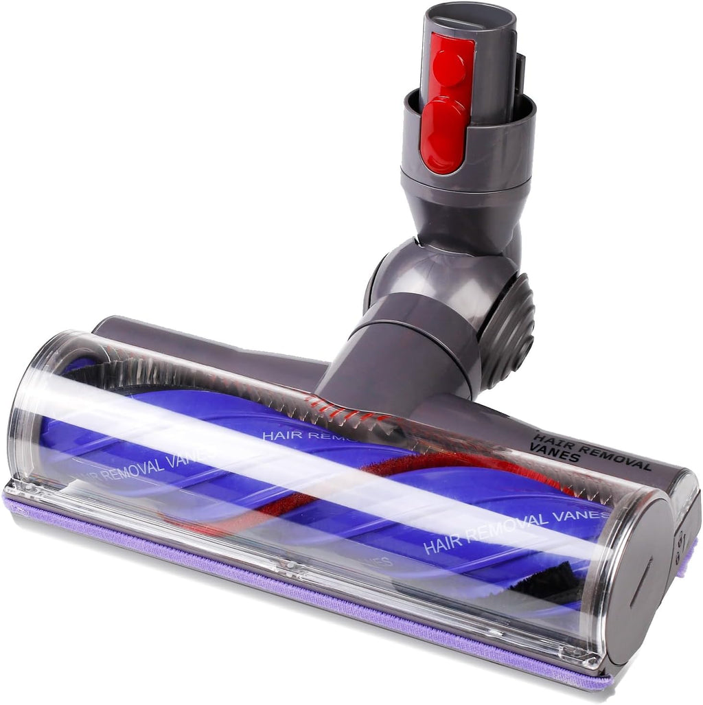 USADO-Cabezal de repuesto antienredos OTTWL mejorado, compatible con aspiradoras inalámbricas Dyson V8, Cyclone V10, V11 y V15. Apto para alfombras finas y suelos de madera.