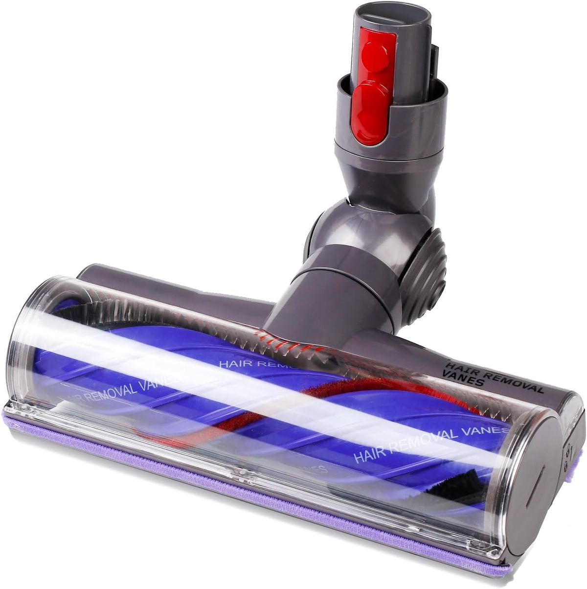 USADO-Cabezal de repuesto antienredos OTTWL mejorado, compatible con aspiradoras inalámbricas Dyson V8, Cyclone V10, V11 y V15. Apto para alfombras finas y suelos de madera.