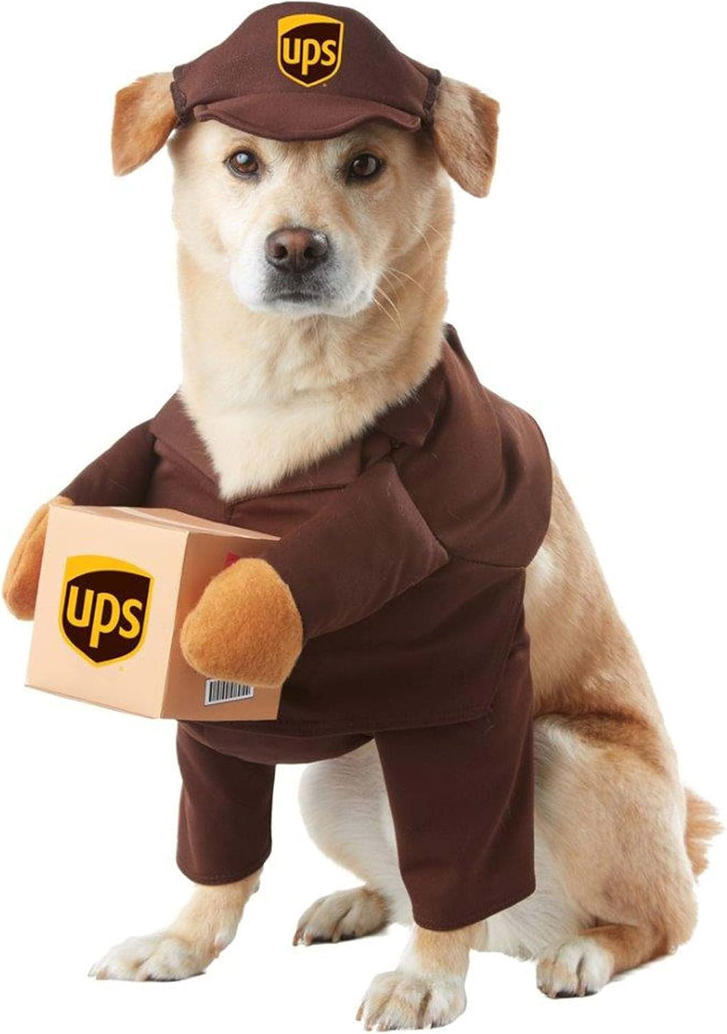 Disfraz para Perro UPS Pal – Talla Grande, Diseño de Mensajero