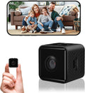 Mini Camara de Seguridad WiFi 1080P HD Inalambrica | Vision Nocturna, Deteccion de Movimiento, Vista 150 Grados | Nanny Cam para Bebes, Ancianos y Mascotas