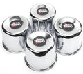 Tapas Centrales de Rin RTrhinotuning 4.25 pulgadas 108mm | Cromadas Push-Through | Camion Trailer | Pack 4