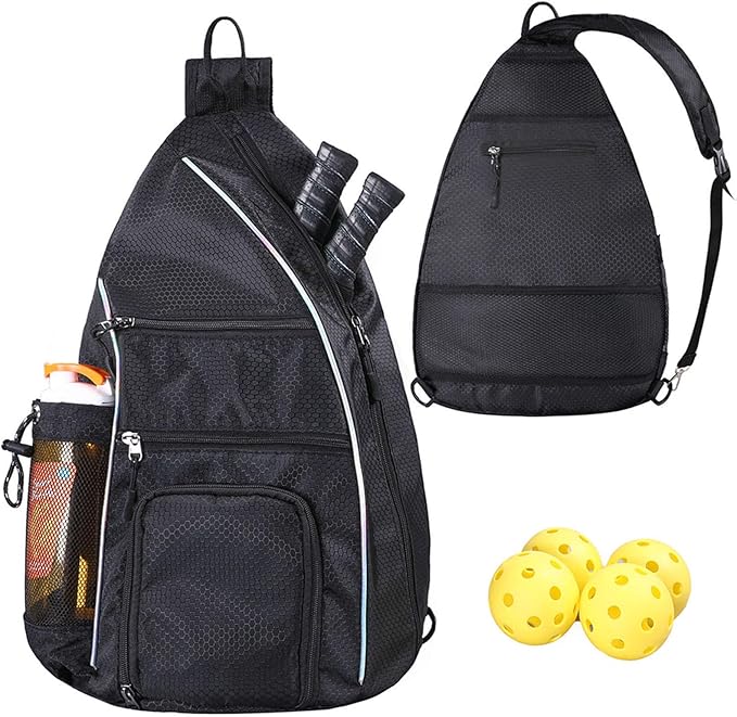 Bolsa de pickleball – Bolsas de pickleball para mujeres y hombres – Mochila de pickleball – Estuche de viaje de pickleball para raqueta de tenis de pickleball, bolsa de pickleball portátil
