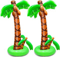 Palmeras Inflables Luau 5.5 Pies | Pack de 2 | Decoración Tropical Hawaiana Piscina y Fiesta