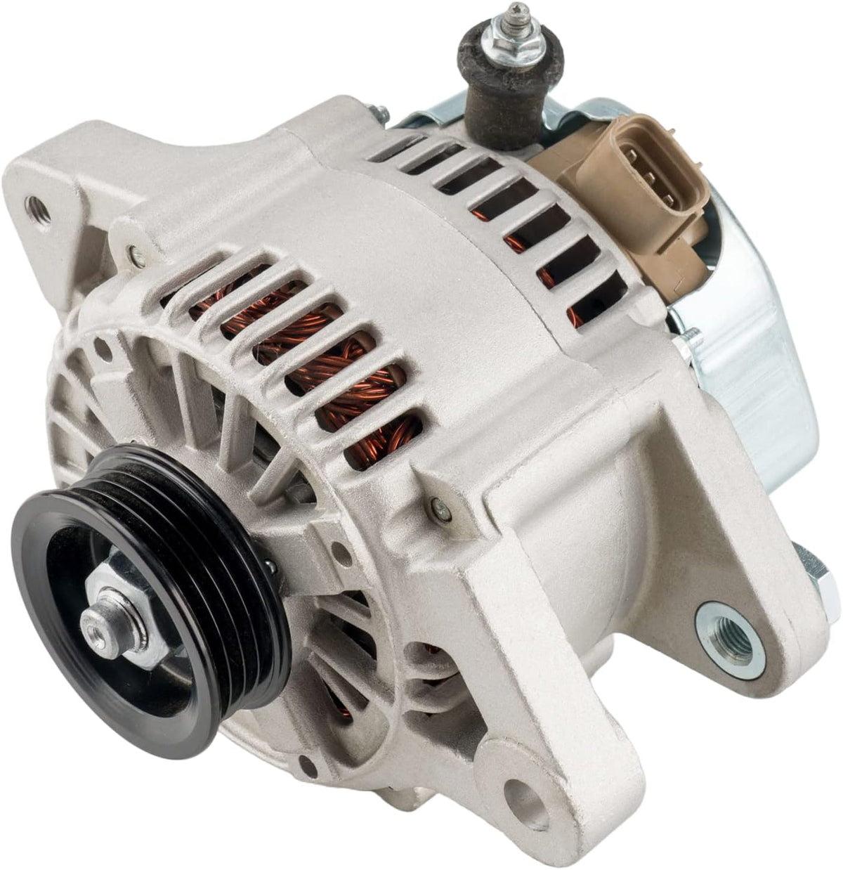 Alternador de Repuesto KAC USADO para Toyota Echo 2000-2003 | 12V, 4 Poleas, Reemplaza 13896N
