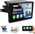Leadfan 9" Android Radio Stereo for Toyota Sienna 2004-2010 - Wireless CarPlay & Android Auto - GPS, WiFi, Bluetooth 5.1, Voice Control - JBL Compatible