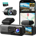 BOTSLAB 4K Dash Cam Front and Rear, 170Â° Ultra Wide 4K+2K Dashcam with ADAS, Night Vision, 24/7 Parking Mode, Sony STARVIS Sensor, WDR, Free 64GB SD Card, 5.8GHz WiFi, Built-in GPS, Loop Recording