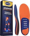 Plantillas avanzadas para el alivio del dolor del Dr. Scholl's para hombres y mujeres, plantillas ortopédicas resistentes para zapatos y botas de trabajo, fascitis plantar y soporte del arco, pies planos, absorción de impactos (340 lbs)