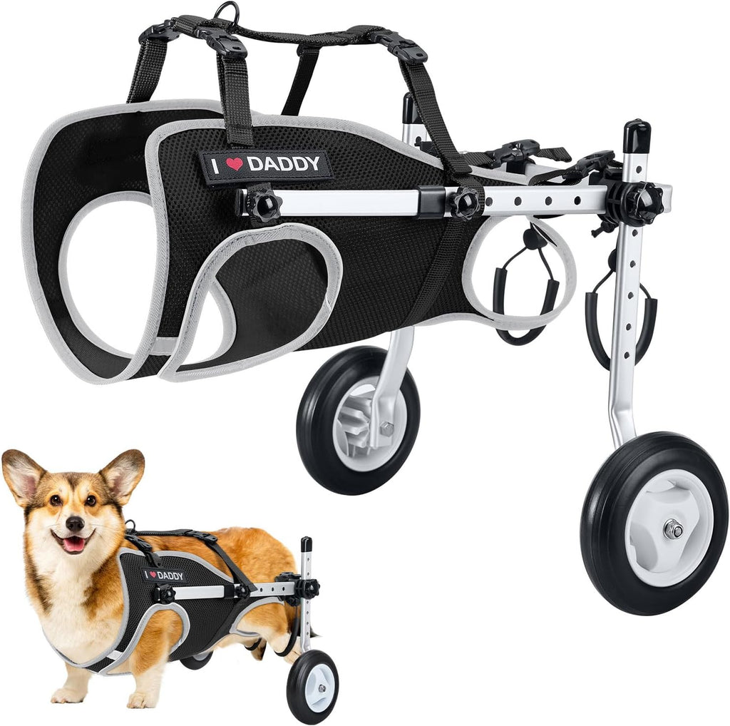 Silla de ruedas Nasjac para perro, talla M, patas traseras