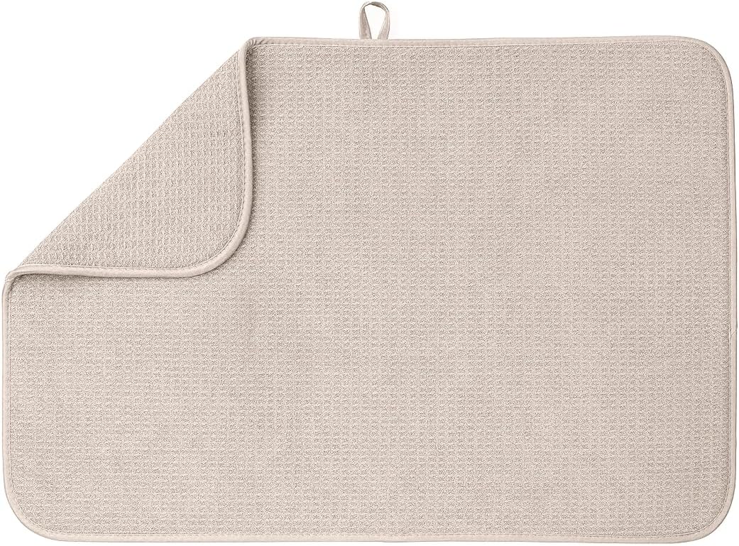 Bellemain - Tapete para secar platos, encimera de cocina mate, 17 x 24 pulgadas