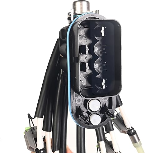 nyector Spider FJ504 - Conjunto de inyector de combustible compatible con Cadillac Escalade C1500 C2500 C3500 K1500 K2500 K3500 Express GMC Savana 5.0L 5.7L V8 Reemplazar # 19210687 93441235