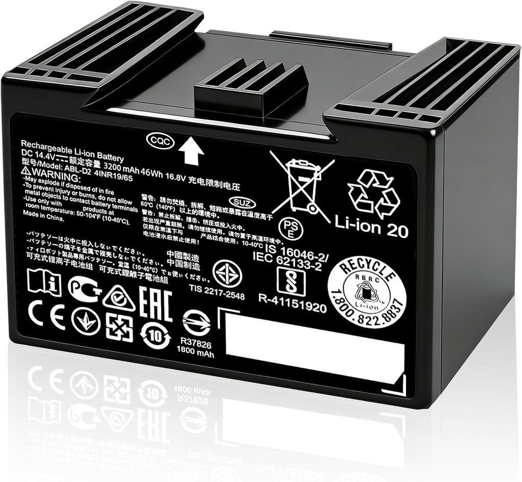 Batería de Reemplazo Lcenerga ABL-D2 46.08Wh para iRobot Roomba – Series j7, i7, i8, i6, i5, i4, i3, e5, e6