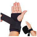 Comfort Cool Ulnar Booster Ferula de Muneca | Soporte para Desgarro TFCC y Dolor del Lado Cubital (Negro, Mano Derecha, Mediana 6.25 a 7.25 pulgadas)