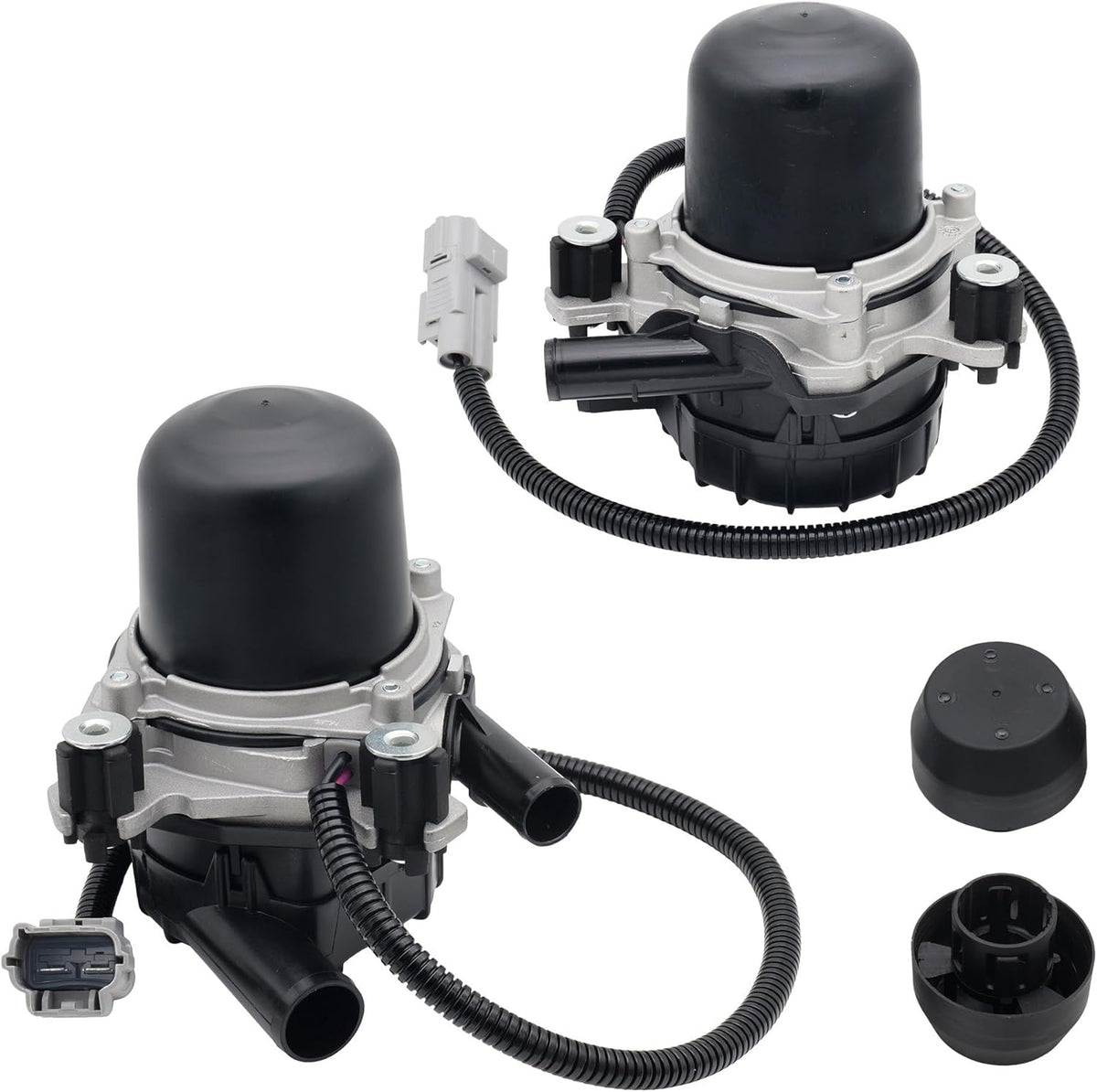 Bomba de Aire Secundaria OKAY MOTOR (Pack de 2) | Para Toyota Tundra, Land Cruiser y Sequoia 2007-2013 | Lexus LX570 2008-2013 | 4.6L/4.7L/5.7L | 17610-0S010