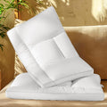 Juego De 2 Almohadas De Plumón De Ganso Tamaño Queen, Soporte Cervical para Aliviar El Dolor De Cuello, Relleno De Más De 1250 G, Funda De Algodón De 600 Hilos, para Quienes Duermen De Lado