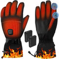 SAMZX Heated Gloves for Men Women, Electric 3-Level Heating Gloves with Touchscreen, Rechargeable Battery Powered Winter Warm Glove Liners for Motorcycle Skiing Hiking Cycling Hunting Outdoor Work, L