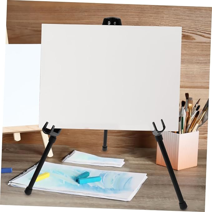 Caballetes de Mesa Tripóde Artibetter – Set de 2 Soportes Portátiles para Pintura y Exhibición