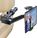 Soporte de Tablet para Reposacabezas de Auto – Universal 4.7"-12.9" | Rotación 360°