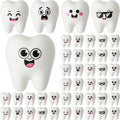 Thyle Mini figuras de dientes falsos de 0.8 pulgadas, lindo juguete dental