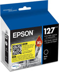Cartucho de Tinta EPSON 127 DURABrite Ultra – Negro, Resistente al Agua, Compatible con WorkForce y Stylus NX