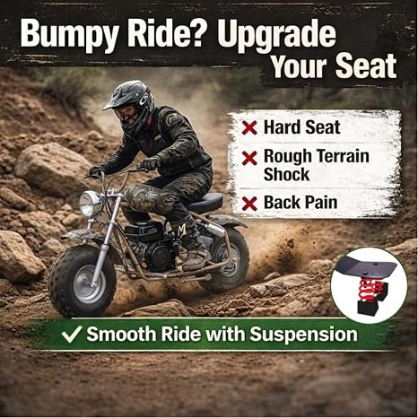 CILOYU Kit de Resortes de Suspensión de Asiento para Mini Bike Coleman CT200U-EX y Hisun HS200-3