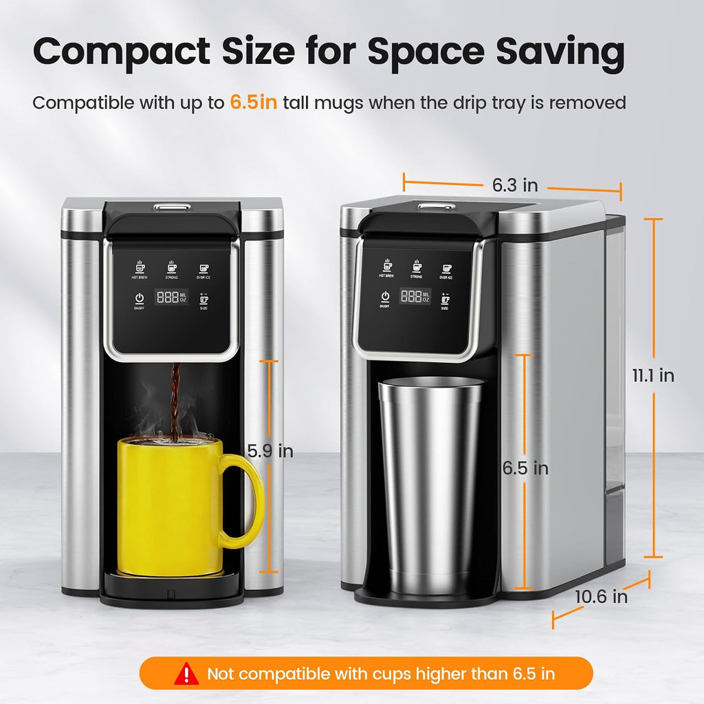 USADO | Cafetera Individual Horavie KC101C para Café en Taza y Viaje