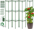 jaulas de tomate enrejado, soporte de estaca de tomate resistente, jaula de jardín para macetas