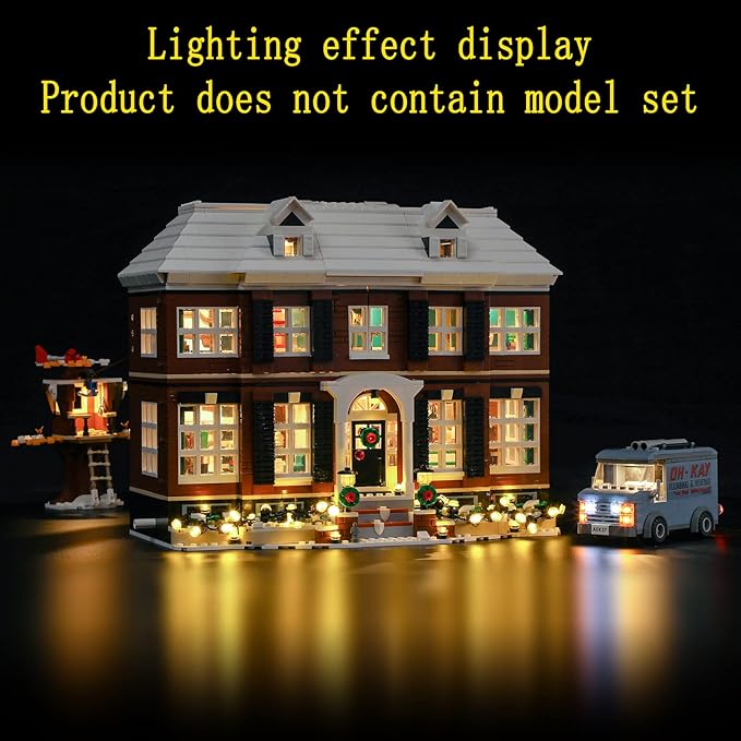 Kit de Luces LED Hilighting para LEGO Ideas 21330 Mi Pobre Angelito – Modelo No Incluido