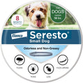 Collar Seresto para perros pequeños, recomendado por veterinarios, para el tratamiento y la prevención de pulgas y garrapatas en perros de menos de 8 kg (18 lb) | 8 meses de protección