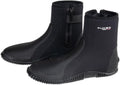 XUKER Botas de Buceo de Neopreno, 3mm Zapatos de Agua Botines de Neopreno para Hombres y Mujeres con Suela de Goma Antideslizante y Cremallera Lateral