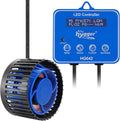 Generador de Onda Fuerte hygger para Acuario Cabezal de Potencia DC Magnético Bomba Ajustable de Circulación de Tanque de Peces con Controlador Externo para 284-833 Litros Agua Dulce Salada 3400 GPH