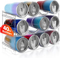Organizador de Botellas Apilable Amaoot 4 Niveles | Transparente para Cocina, Refrigerador y Gabinete — Gran Capacidad