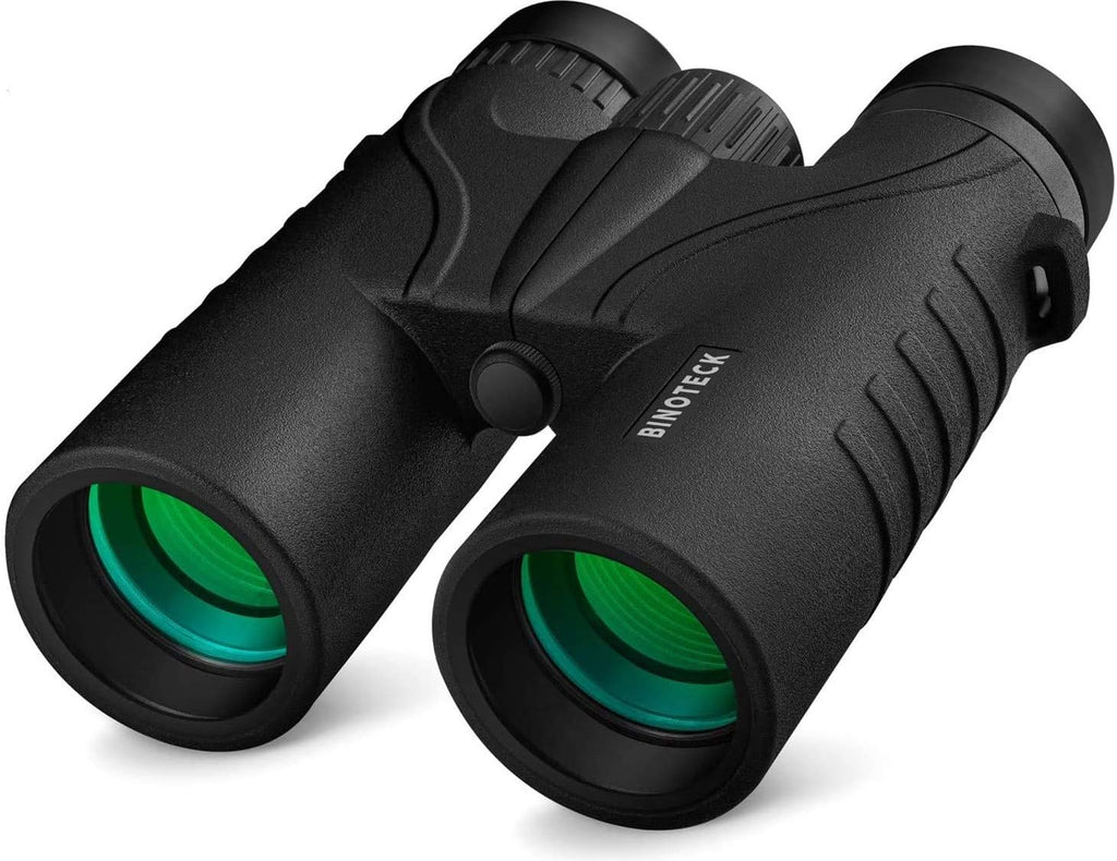 Binoculares 10x42 HD Profesionales con Prisma BAK4 | Para Observación de Aves, Caza, Viajes y Deportes | Incluye Bolsa | 0.5 kg