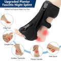 exhood Ferula Nocturna Mejorada para Fascitis Plantar | Soporte para Dormir | Negro