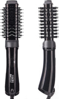 3-in-1 Ionic Ceramic Brush & Volumizer: Straighten, Curl & Style Hair With Hot Air