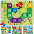 Rompecabezas de madera para combinar colores de Nene Toys para niños pequeños de 2 años en adelante Juego de botones Montessori con clavijas de madera y tarjetas Juguete educativo para niños y niñas de 2 y 3 años Desarrollo de la motricidad fina