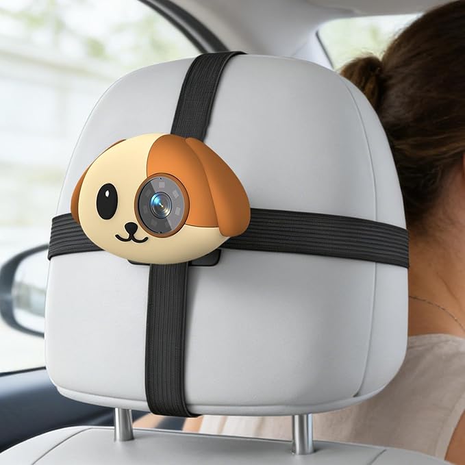 Telecámara para automóvil para niños Angolo Ampio 150 Gradi Plug And Play Video | Telecamera Auto Senza Fili Mamma Papà Viaggi Casa rural en Auto Guida Lunghe Distanze Campeggio Compras Picnic
