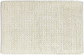 Alfombra de baño WENKO Urdu, poliéster, textura suave y lujosa, accesorio para el baño, agarre seguro al suelo, antideslizante, 60x90cm, beige