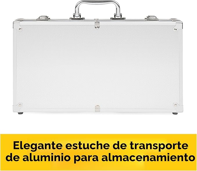 Set de Póker Spin Master Cardinal Classics – 300 Fichas con Maletín de Aluminio y Dados