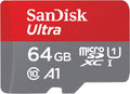 SanDisk Tarjeta de Memoria microSDXC Ultra 64GB UHS-I con Adaptador | Hasta 140MB/s, C10, U1, Full HD, A1 - SDSQUAB-064G-GN6MA