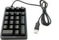 Teclado mecánico System-S Numeros de 21 teclas con USB 2.0 tipo A y retroiluminación LED RGB.