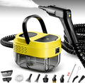 Limpiador a Vapor Portátil 2500W – Depósito 1.6 L, Calentamiento 15 Segundos, 16 Accesorios, Hogar y Auto