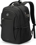 Mochila Antirrobo SHRRADOO para Laptop 17 pulg | Candado de Combinacion, Puerto USB | Viaje, Trabajo y Universidad | Hombre y Mujer | Gris