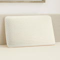Almohada de Látex Natural Talalay 100% Premium – Firmeza Estándar, Transpirable, Alivio de Presión, Funda de Algodón Removible