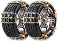 Cadenas de Nieve para Llantas Datanly Ajustables ⚠️ IMÁGENES DE REFERENCIA — Ver Imágenes Reales, 235-315mm, SUV y Pickup