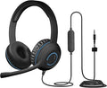 Cyber Acoustics Auricular Estéreo de 3.5mm (AC-5002-10) – Comunicación Duradera, Clara y nítida en Salones de Clase y en Casa