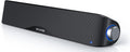 Barra de Sonido Nylavee Hi-Fi Estéreo para PC | Bluetooth + Aux 3.5mm | USB/USB-C | Micófono y Auriculares | PC, Laptop y Monitor | 1 Unidad
